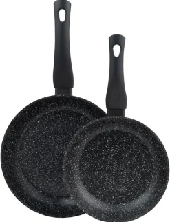 SAN IGNACIO Pfannen-Set IBON BLACK schwarz Aluminium 2 tlg.