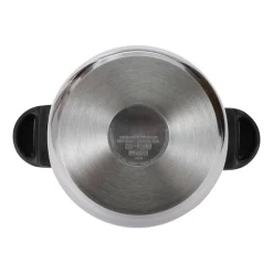 SAN IGNACIO Schnellkochtopf DUERO silber Edelstahl B/H/L: ca. 27x23x42 cm