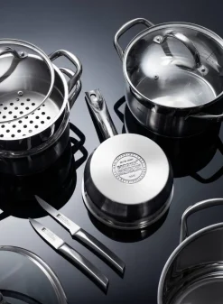 SAN IGNACIO Topf-Set IBON BLACK schwarz Aluminium