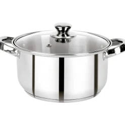 SAN IGNACIO Topfset Lexia silber Edelstahl 9 tlg.