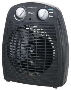 Sauber Heizlüfter FH-106737.4 schwarz Kunststoff ca. 2000 W
