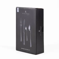 SCALPERS HOME Besteckset 365 silber Edelstahl 16 tlg.