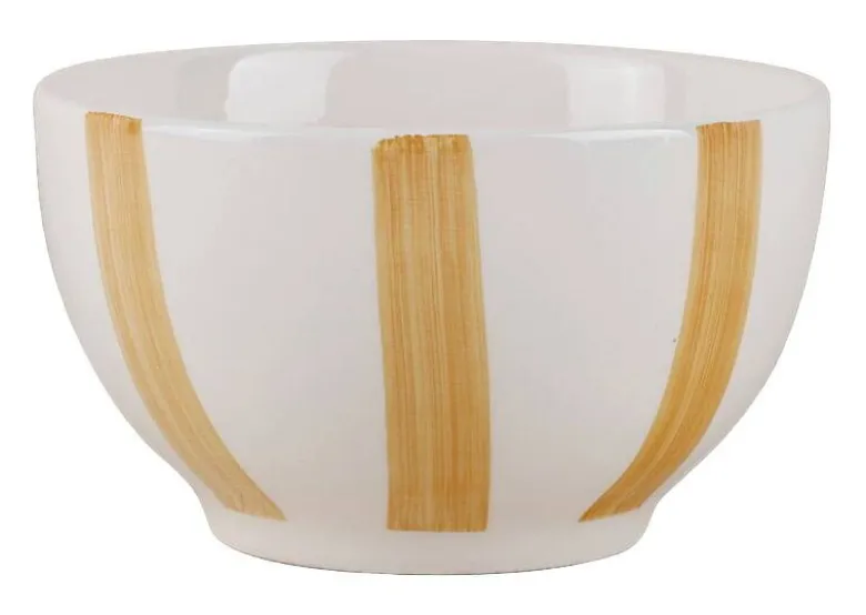 Schale gelb Keramik H/D: ca. 8x14 cm