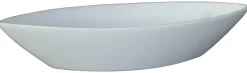 Schale weiß Porzellan B/H/L: ca. 30x5,5x12,5 cm