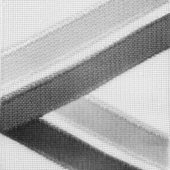 Scheibengardinen-Meterware weiß H: ca. 60 cm