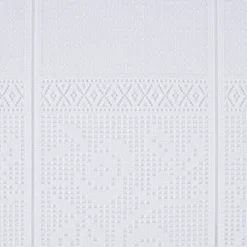 Scheibengardinen-Meterware weiß H: ca. 60 cm