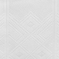 Scheibengardinen-Meterware weiß H: ca. 52 cm