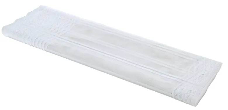 Scheibengardinen-Meterware Welden weiß H: ca. 60 cm