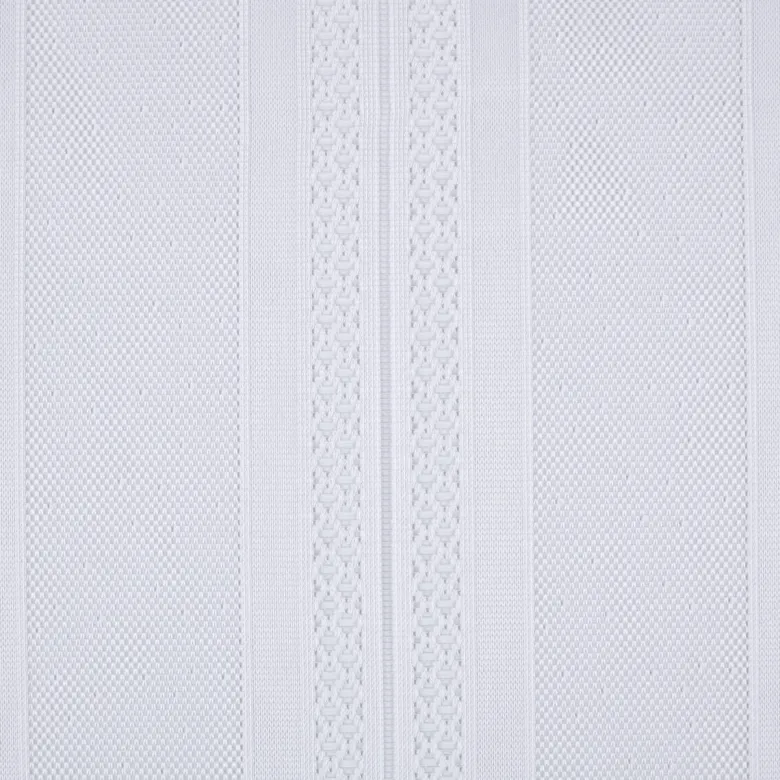 Scheibengardinen-Meterware weiß H: ca. 60 cm