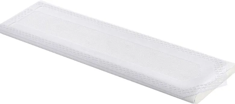 Scheibengardinen-Meterware weiß H: ca. 60 cm