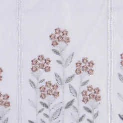 Scheibengardinen-Meterware Nadja rosé H: ca. 60 cm