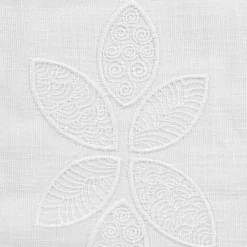 Scheibengardinen-Meterware weiß H: ca. 50 cm