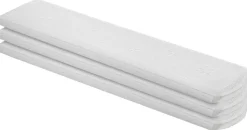 Scheibengardinen-Meterware weiß H: ca. 75 cm