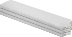 Scheibengardinen-Meterware weiß H: ca. 90 cm