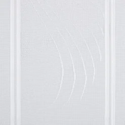 Scheibengardinen-Meterware Strahlen weiß H: ca. 120 cm