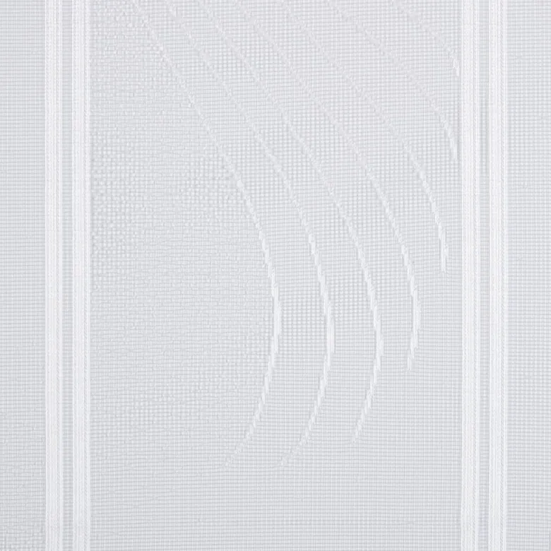 Scheibengardinen-Meterware Strahlen weiß H: ca. 120 cm