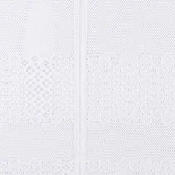 Scheibengardinen-Meterware weiß H: ca. 50 cm