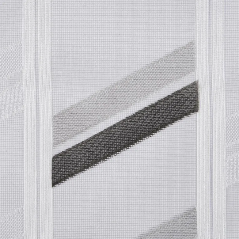Scheibengardinen-Meterware weiß H: ca. 90 cm