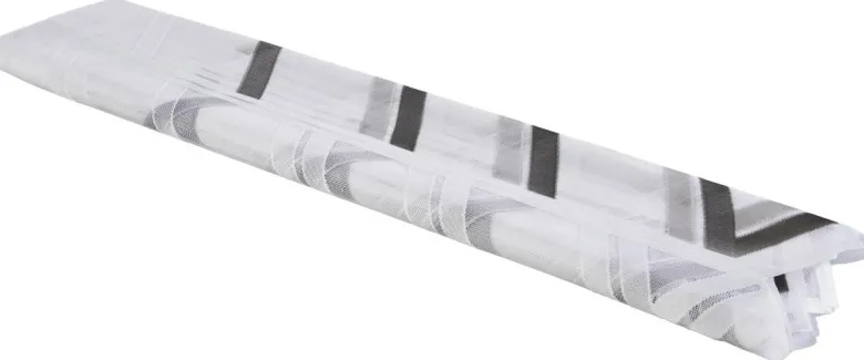 Scheibengardinen-Meterware weiß H: ca. 90 cm