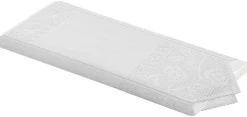 Scheibengardinen-Meterware weiß H: ca. 45 cm