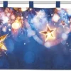 Scheibengardine X-Mas sortiert B/L: ca. 120x45 cm