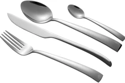 SCHÄFER Besteckset Metallic Silver silber Edelstahl 24 tlg.