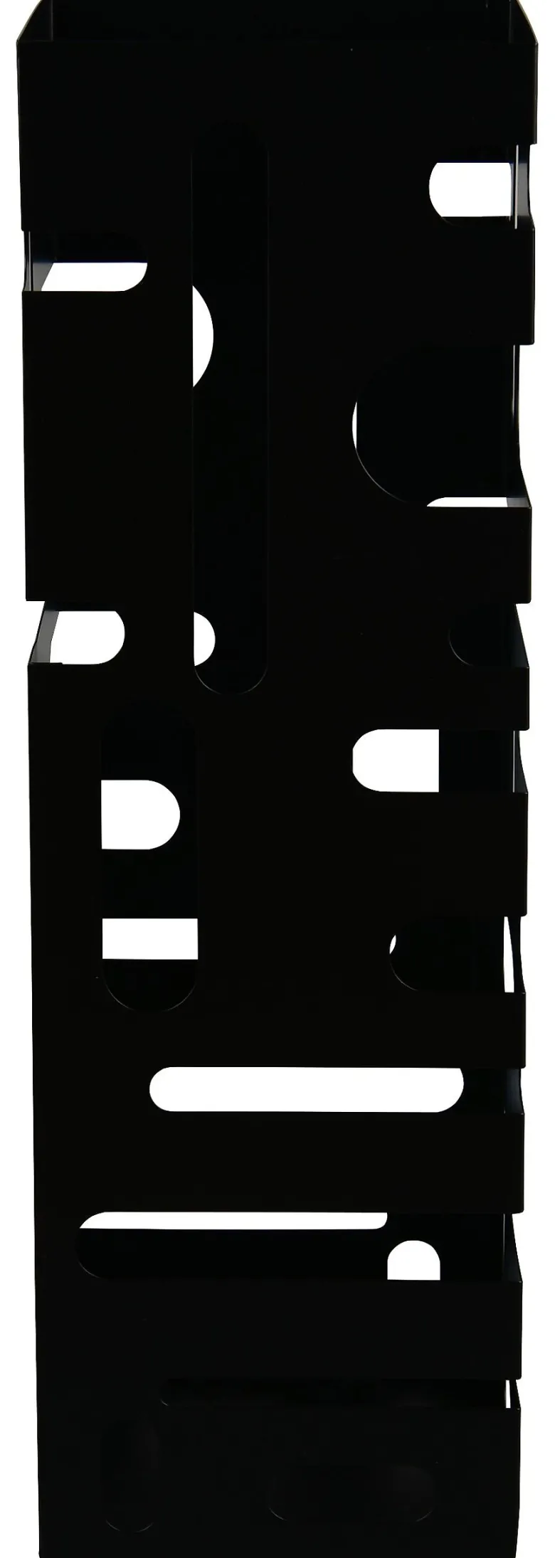 Schirmständer Doris schwarz Metall B/H/T: ca. 18x49x16 cm