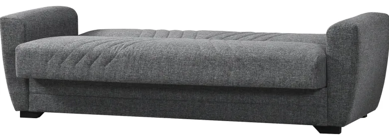 Schlafsofa Alanya grau Microfaser B/H/T: ca. 227x91x83 cm