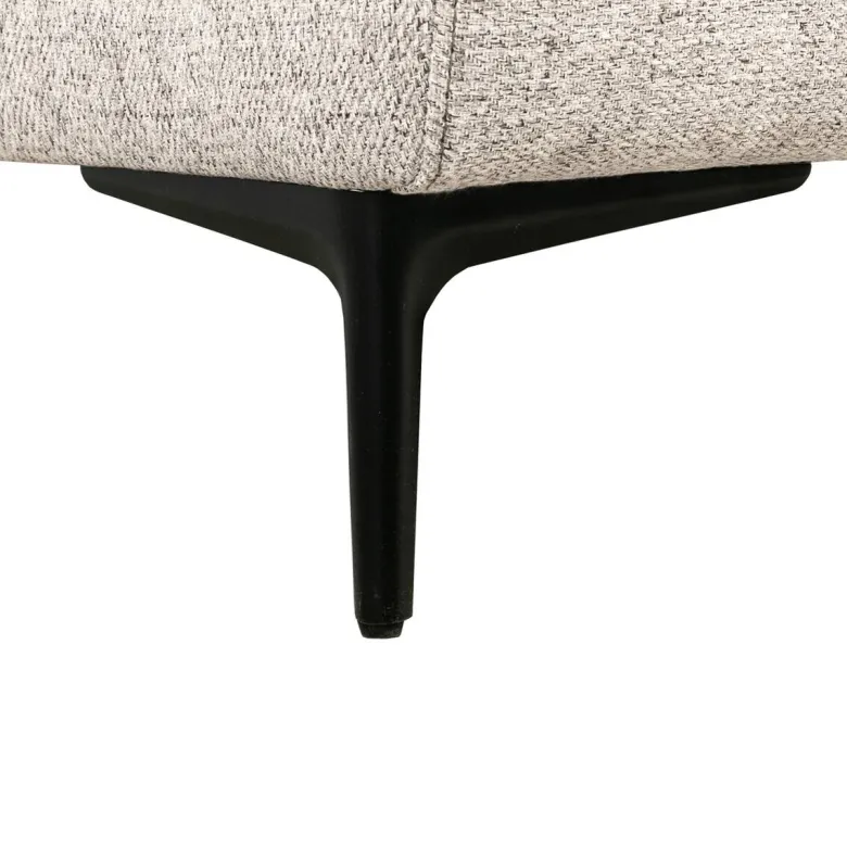 Schlafsofa Alicante hellbraun Webstoff B/H/T: ca. 195x88x95 cm