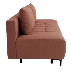 Schlafsofa Alicante terracotta Webstoff B/H/T: ca. 195x88x95 cm