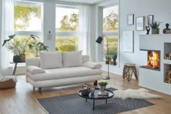 Schlafsofa Bern natur Microfaser B/H/T: ca. 190x93x92 cm