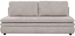 Schlafsofa Fiesta Greige Microfaser B/H/T: ca. 200x89x85 cm