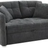Schlafsofa grau Polyester B/H/T: ca. 191x84x105 cm