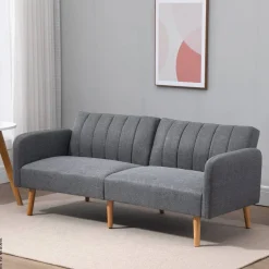 Schlafsofa 839-214GY grau B/H/T: ca. 173x73x75 cm