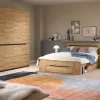 Schlafzimmer CANU, Set basaltgrau Artisan Nachbildung