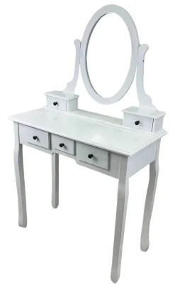 Schminktisch Harry weiß B/H/T: ca. 75x140x40 cm