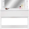 Schminktisch Lola weiß B/H/T: ca. 80x147x40 cm