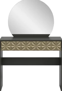 Schminktisch PRISMA schwarz B/H/T: ca. 90x133x39 cm