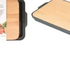 Schneidbrett natur Natura Bambus B/H/L: ca. 37x4x24 cm