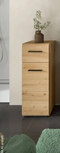 Schrank Ice Artisan Oak Nachbildung B/H/T: ca. 30x80x30 cm