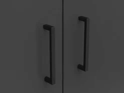 Schrank Multi-Stauraum Typ 37 anthrazit B/H/T: ca. 80x195x40 cm