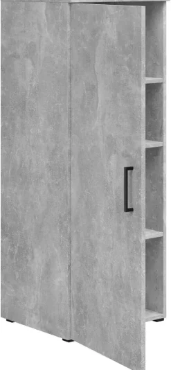 Schrank Multi-Stauraum Typ 16 Beton Optik B/H/T: ca. 45x115x40 cm