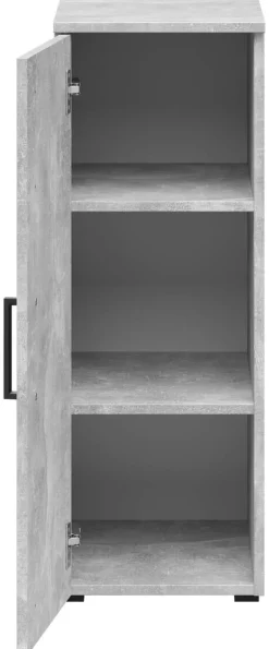 Schrank Multi-Stauraum Typ 4 Beton Optik B/H/T: ca. 30x83x40 cm