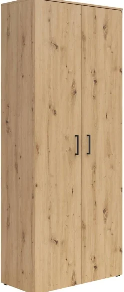 Schrank Multi-Stauraum Typ 37 Eiche Artisan Nachbildung B/H/T: ca. 80x195x40 cm