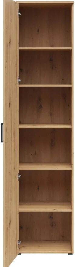 Schrank Multi-Stauraum Typ 20 Eiche Artisan Nachbildung B/H/T: ca. 45x195x40 cm