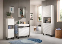 Schrank Riff weiß B/H/T: ca. 35x110x34 cm