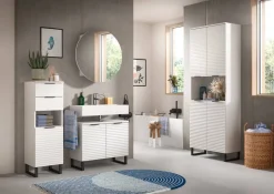 Schrank Riff weiß B/H/T: ca. 35x110x34 cm