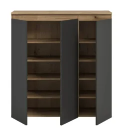 Schrank SCARPA Evoke Oak Nachbildung anthrazit B/H/T: ca. 105x111x37 cm