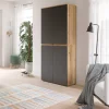 Schrank SCARPA Evoke Oak Nachbildung anthrazit B/H/T: ca. 70x175x37 cm