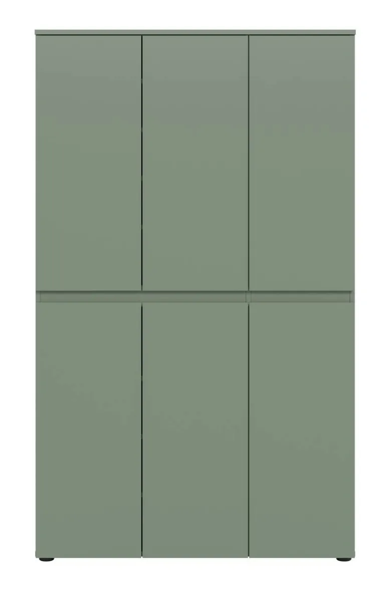 Schrank SCARPA grün B/H/T: ca. 105x175x37 cm